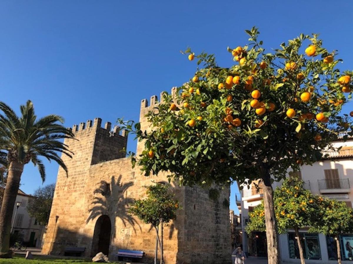 Casa Sa Pedra, En El Centro Historico De Alcudia Villa Екстериор снимка